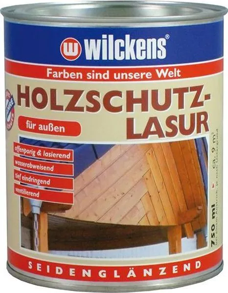 Wilckens Holzschutzlasur 750 ml, Nussbaum (Inhalt: 0.75 Liter - 11.17 € / 1 Liter)