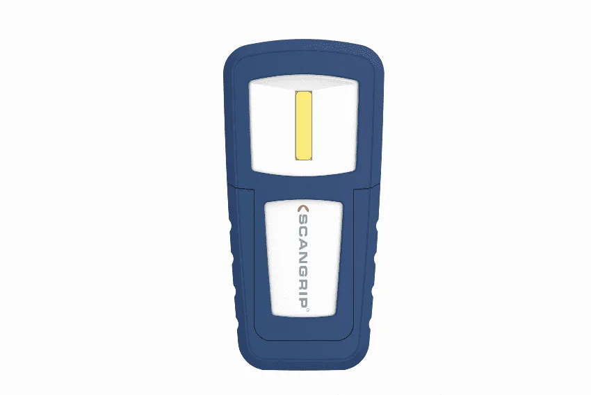SCANGRIP MINIFORM Ultra dünne Akku COB LED Arbeitslampe im Taschenformat 55/125 Lumen 03.5060