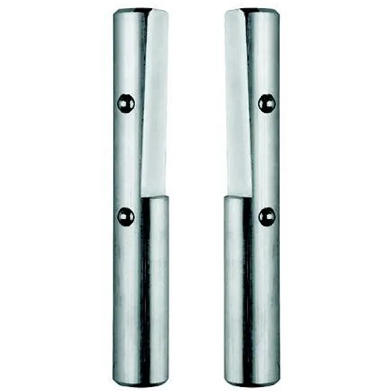 1 Paar Alu Rundbankhaken mit Kugelarretierung