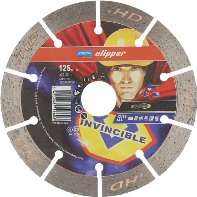 10 Stück Diamant-Trennscheibe Mr. Invincible 230 mm