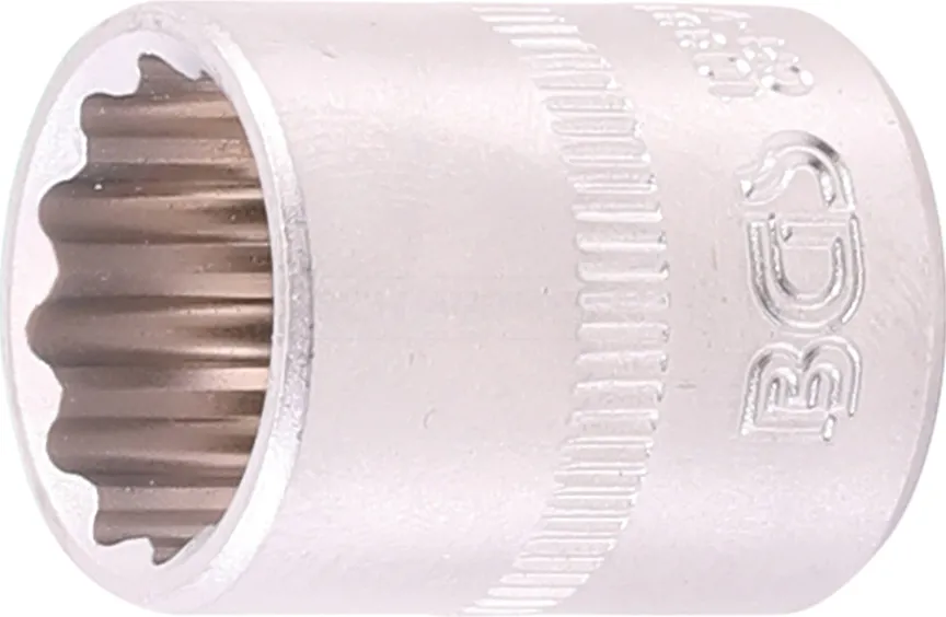 BGS Steckschlüssel-Einsatz Zwölfkant | 6,3 mm (1/4") | SW 9/16" – 10881
