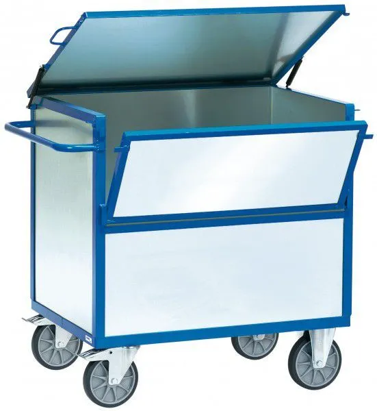 FETRA Blechkastenwagen 2832 vz.1000x700mm m.Deckel