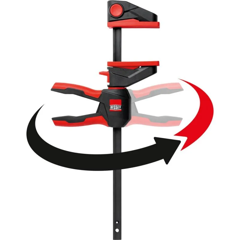 2 Stück Einhandzwinge EZ360S-11SET Bessey