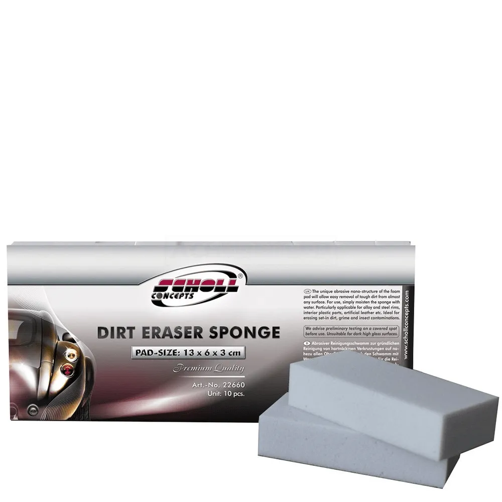 SCHOLL 10x DIRT ERASER Schwamm grau 22660