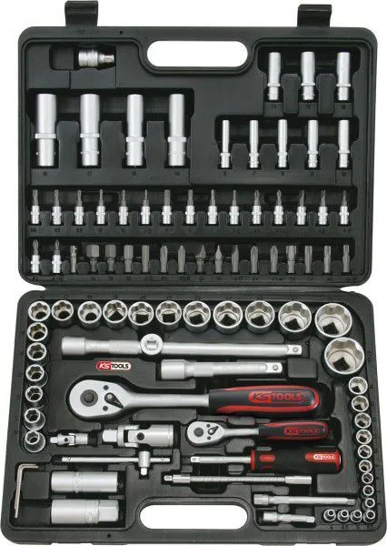 KS Steckschlüssel Garnitur 1/4+1/2" 94-tlg.