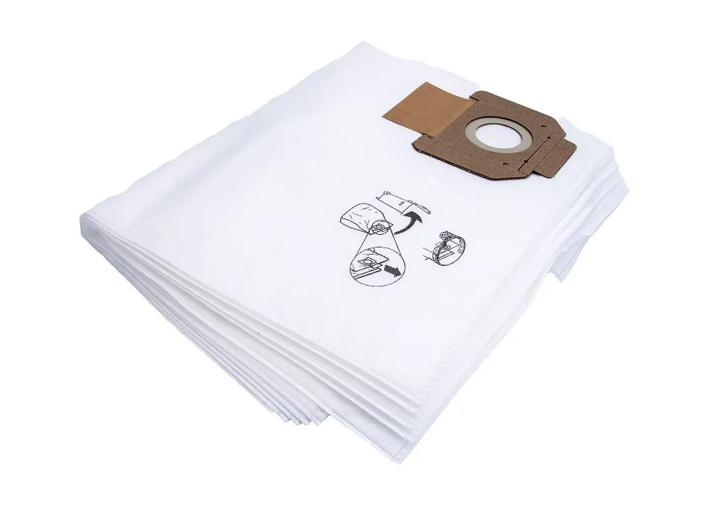 Nilfisk 5x Vliesfilterbeutel für ATTIX 40/50 302004004 jetzt 107419592