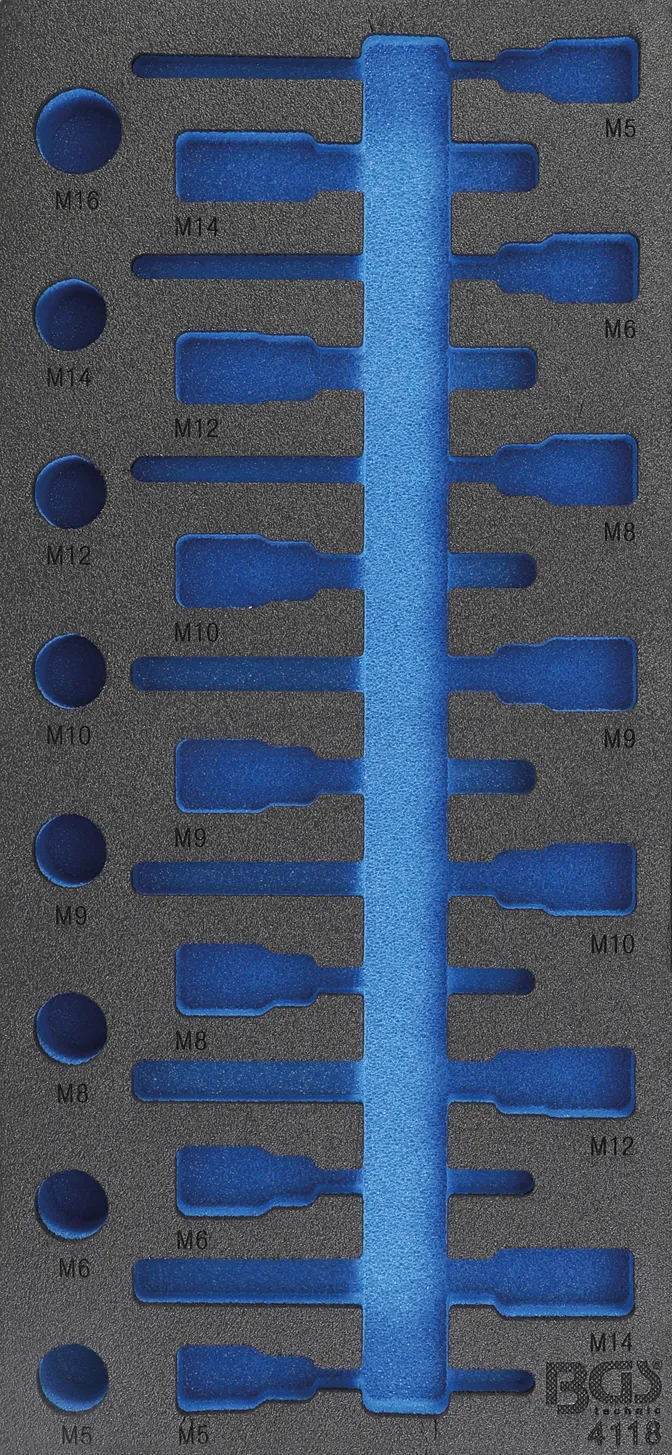 BGS Werkstattwageneinlage 1/3 | leer | für Art. 4118 – 4118-1