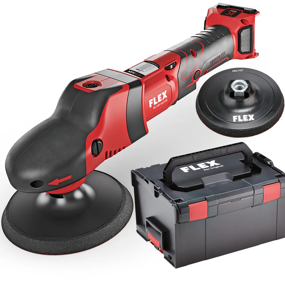 FLEX Profi AKKU Poliermaschine PE 150 18 EC 459.062 POLISHFLEX Polierer ohne Akku/LG