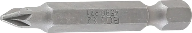 BGS Bit | Länge 50 mm | Antrieb Außensechskant 6,3 mm (1/4") | Abtrieb Kreuzschlitz PZ1 – 4596
