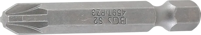 BGS Bit | Länge 50 mm | Antrieb Außensechskant 6,3 mm (1/4") | Abtrieb Kreuzschlitz PZ3 – 4597