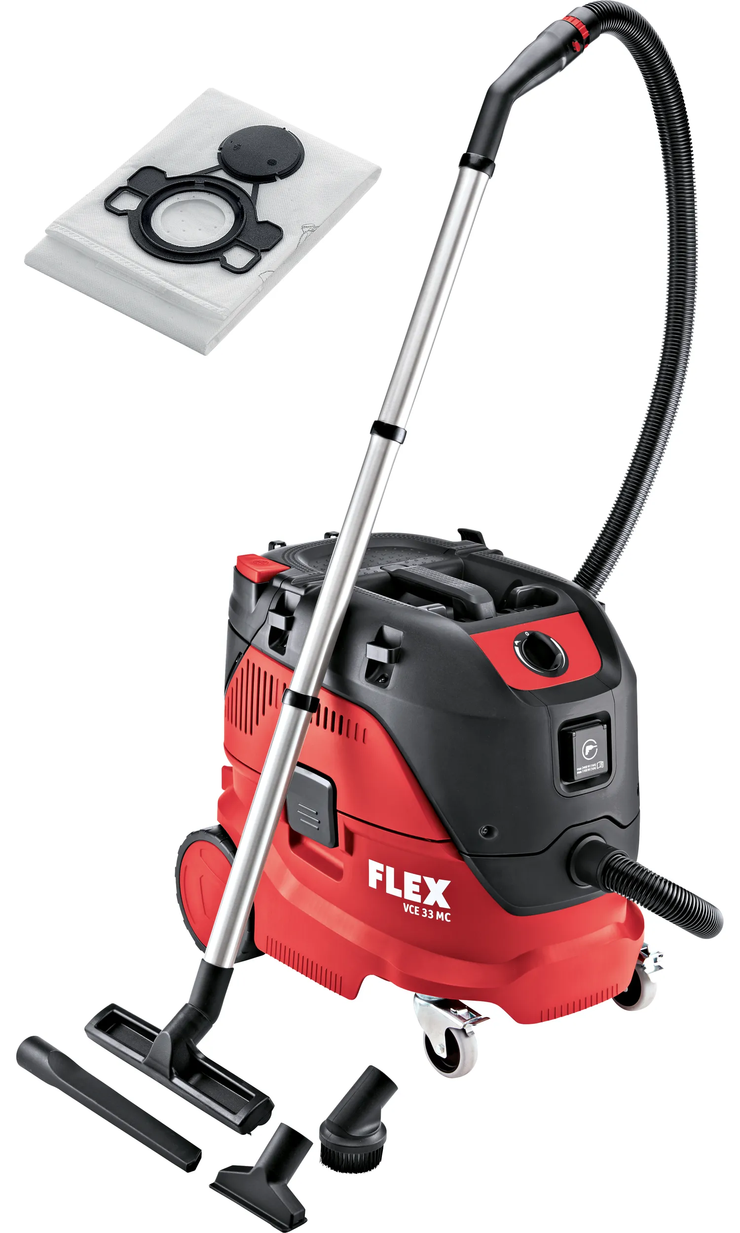 FLEX Sicherheitssauger VCE 33 L MC + Vlies-Filtersäcke 471178