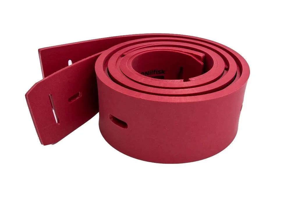 Nilfisk Absaugleisten-Set Gummi rot 56111650