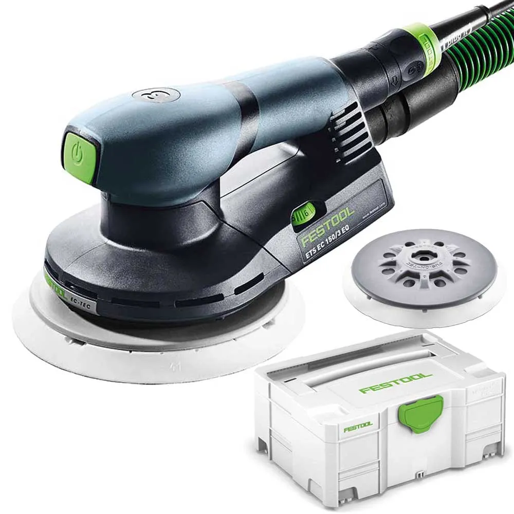 Festool Exzenterschleifer 150mm ETS EC 150 3 EQ Plus 575031 im SYSTAINER SYS 2 T-LOC jetzt 576320