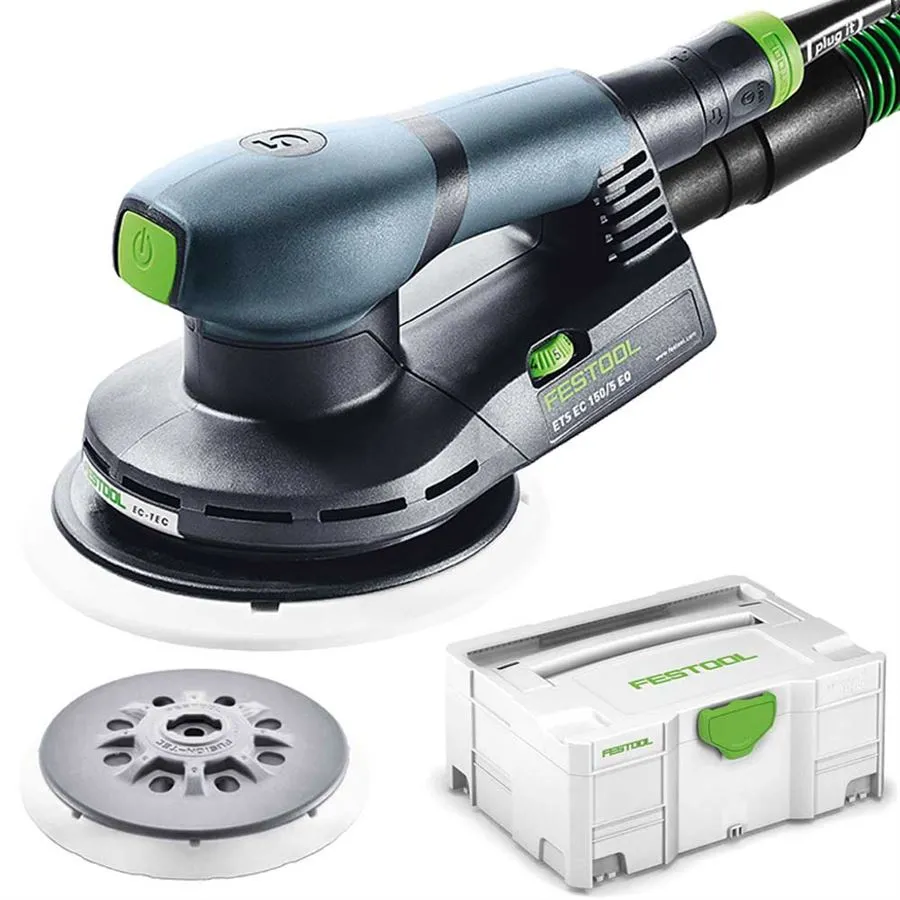 Festool Exzenterschleifer 150mm ETS EC 150 5 EQ Plus 575042 im SYSTAINER SYS 2 T-LOC, jetzt 576329