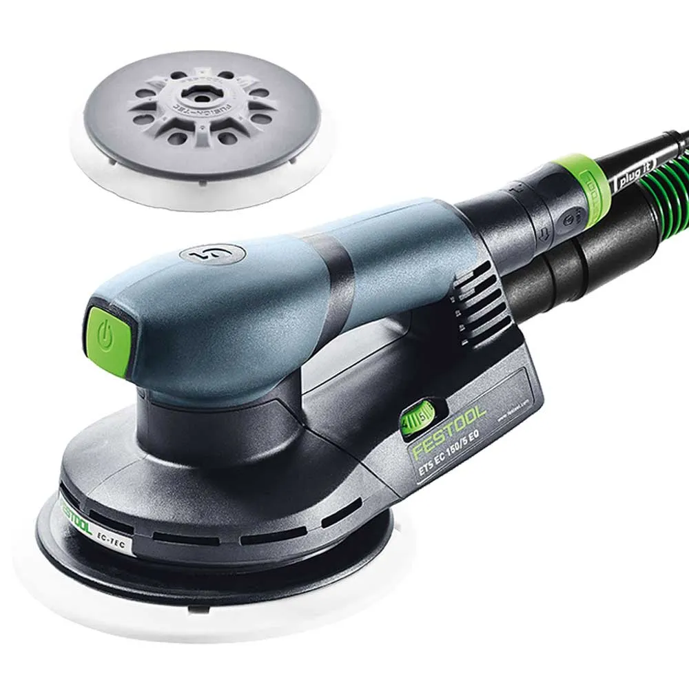 Festool Exzenterschleifer ETS EC 150mm 5mm Hub EQ im Karton - 575043
