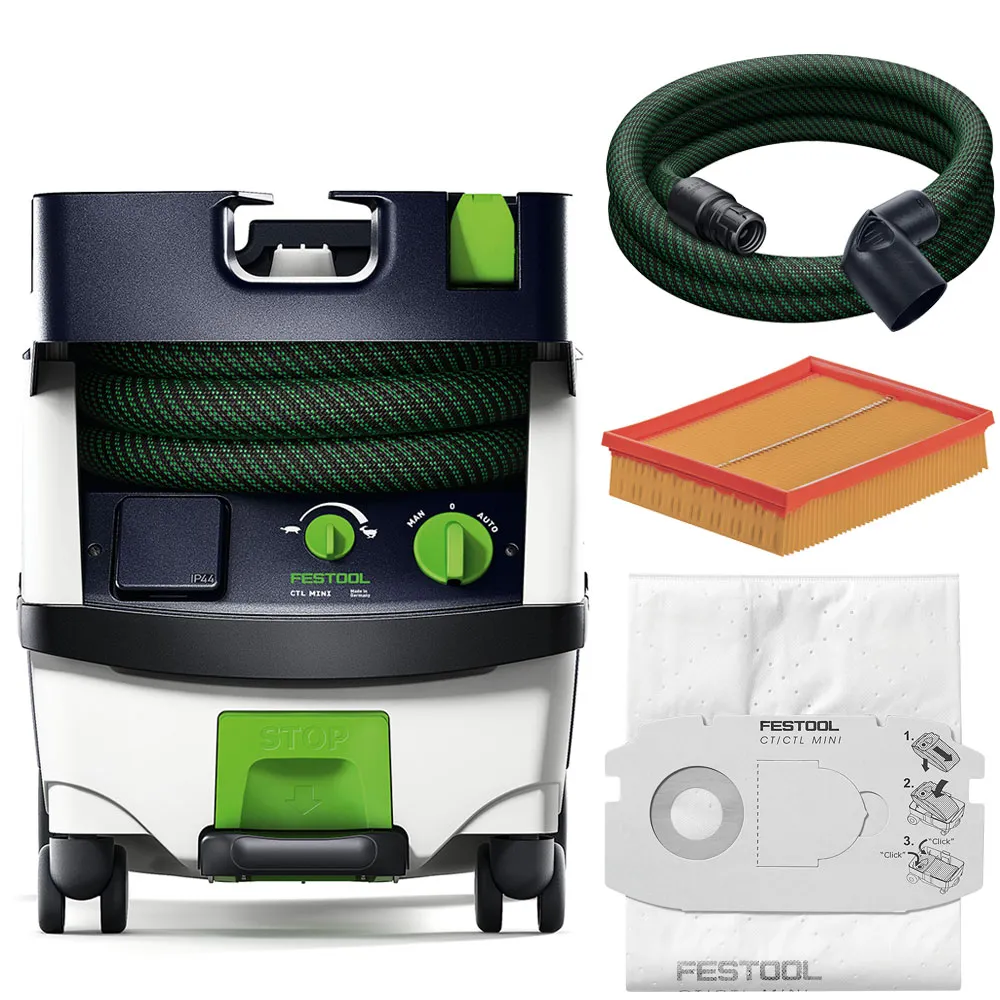 Festool Absaugmobil CTL MINI 575254 mit Saugschlauch und Filter CLEANTEC - jetzt 574840