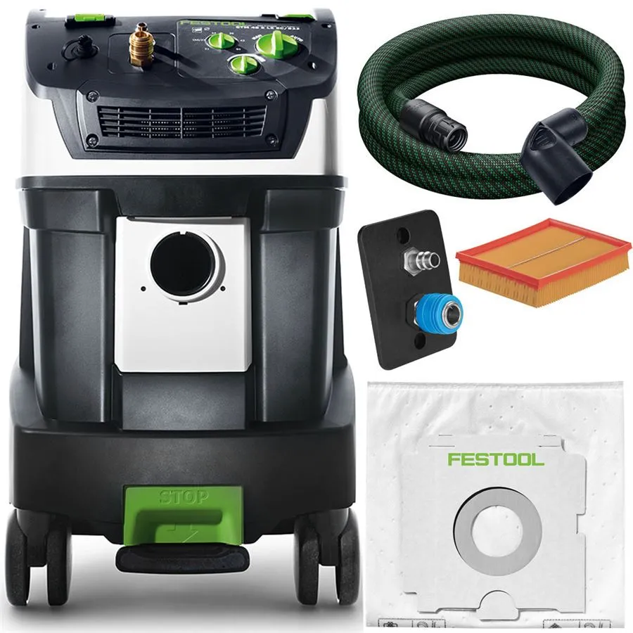 Festool Absaugmobil CTM 48 E LE EC B22 R1 CLEANTEC 575286 Zone22 + Druckluftanschluss