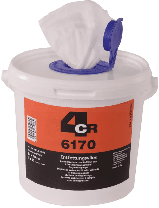 4CR Entfettungsvlies 4 x 50 Abrisse 6170