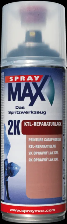KWASNY SprayMax 2K KTL-Reparaturlack schwarz 250 oder 400 ml