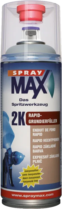 KWASNY SprayMax 2K Rapid-Grundierfüller grau 250 oder 400 ml