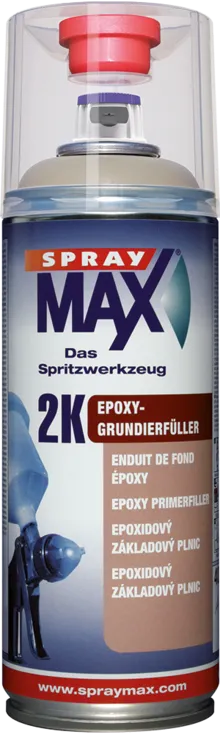 KWASNY SprayMax 2K Epoxy-Grundierfüller grau 680033