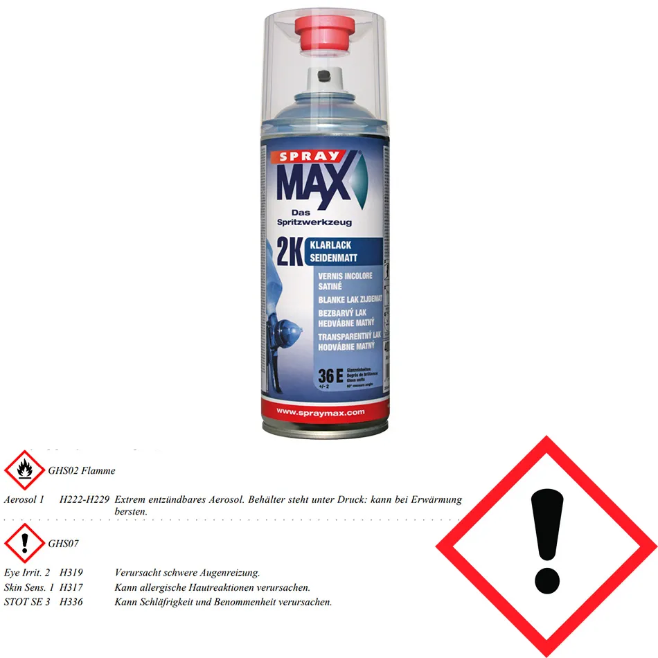 KWASNY SprayMax 2K Klarlack glänzend 680061