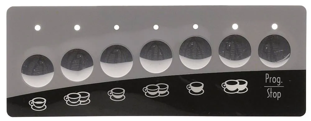 Wega-CMA Tastaturfolie für Kaffeemaschine Vela, VelaElegance