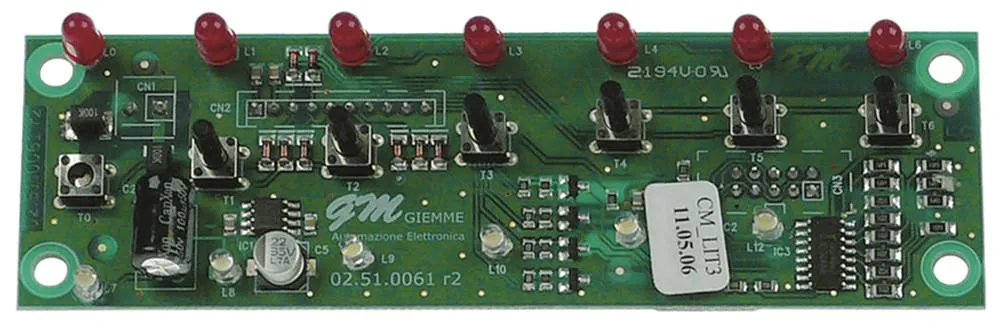 Wega-CMA Tastaturplatine für Kaffeemaschine Vela, VelaElegance