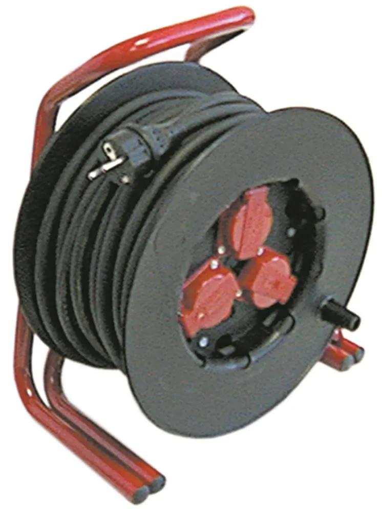 Verlängerung 3-polig Kabeltrommel A/D/I Länge 25m Querschnitt 1,5 mm²