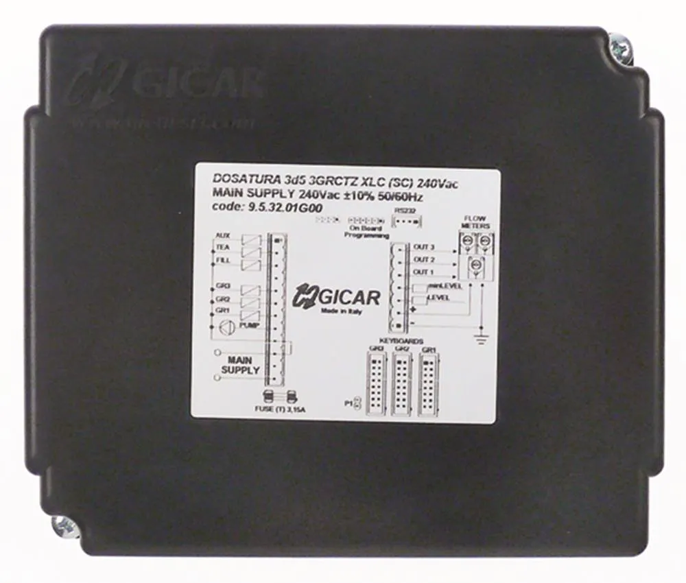 Zentraleinheit 3d5 3GRCT XLC (SC) für Kaffeemaschine Reneka Mosaic AC