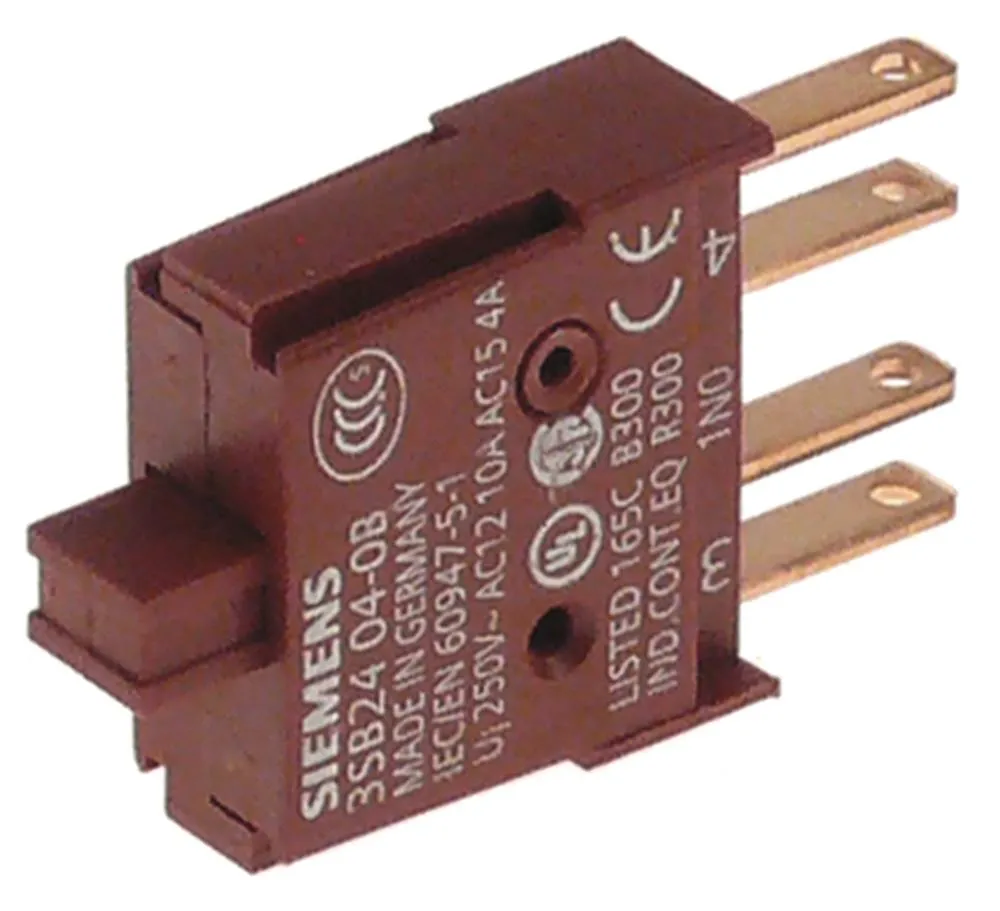 SIEMENS 3SB2404-0B Kontaktblock für Kombidämpfer Olis CVP6G, CVP21ES2