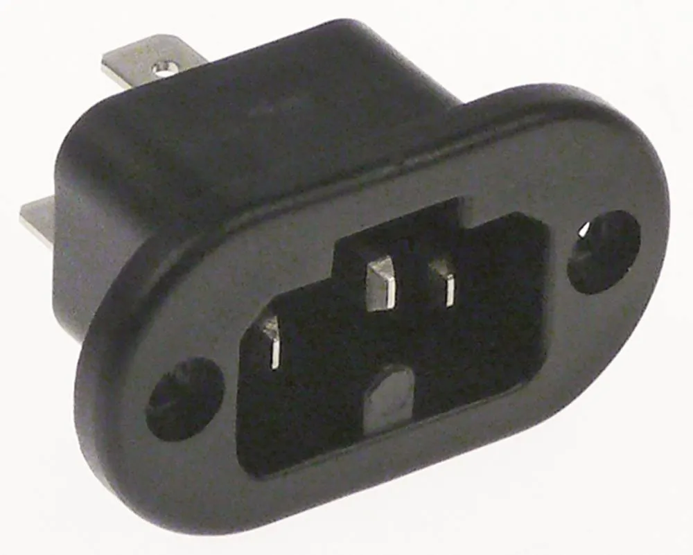 Animo Heißgeräte-Stecker für FC-GL-2x10-HW, B600W Kunststoff 10A/250V
