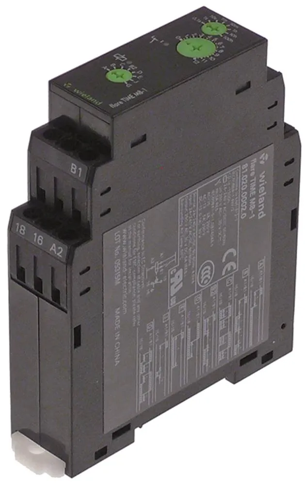 WIELAND flare TIME M8-1 Zeitrelais für Küppersbusch ECD220, ECD120 5A