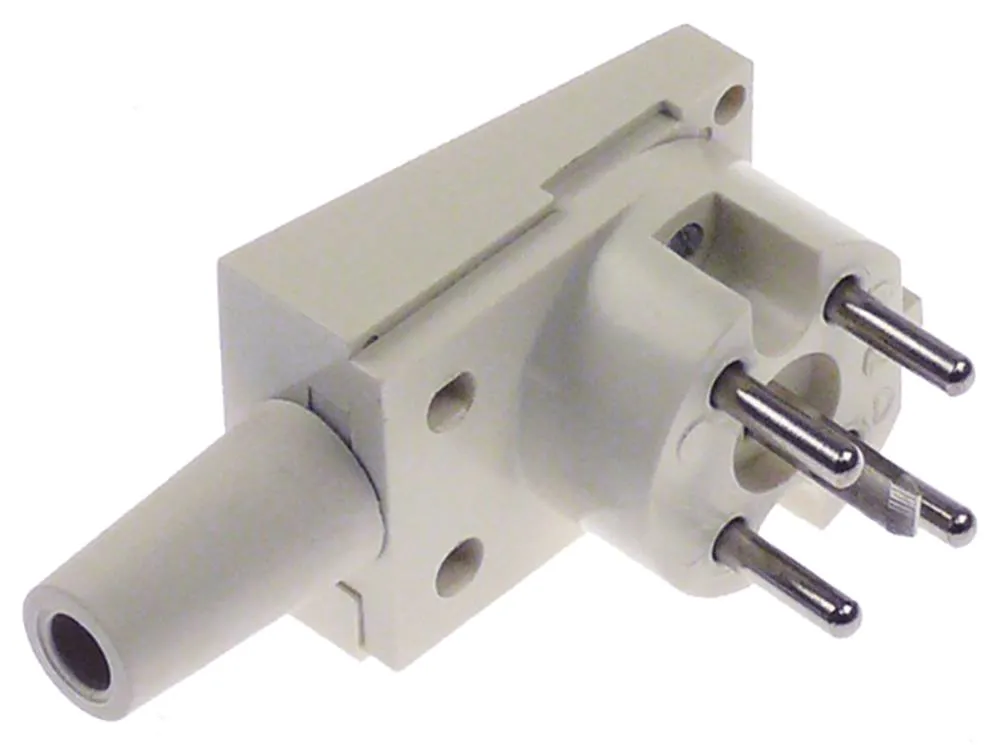 Stecker aus Thermoplast 3P+N+PE gewinkelt 5-polig PERILEX 16A 250/400V