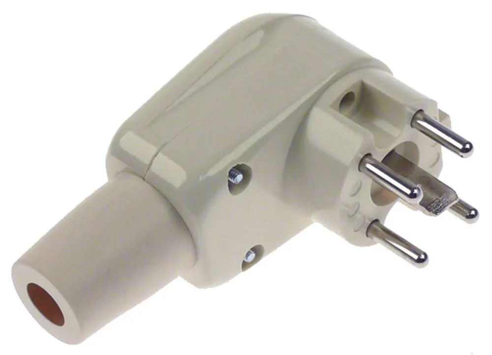 Stecker 5-polig gewinkelt 3P+N+PE D Thermoplast 250/400V PERILEX 25A