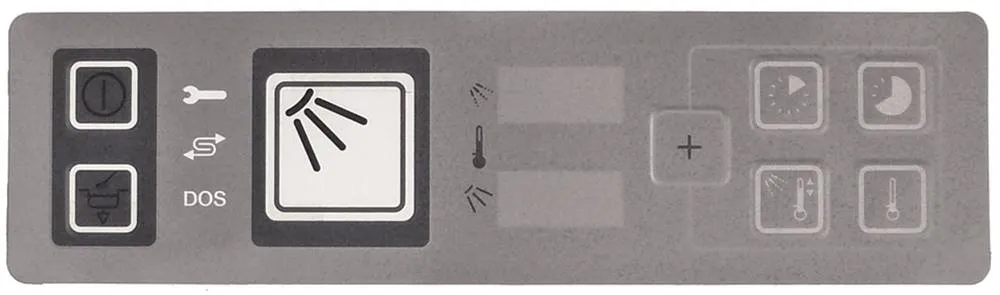 Winterhalter Tastaturfolie für Spülmaschine GS502, GS515, GS501