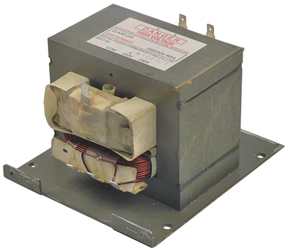 ACP HV-Transformator DPC10788620 für Mikrowelle ACE5302, DS30E2 50Hz