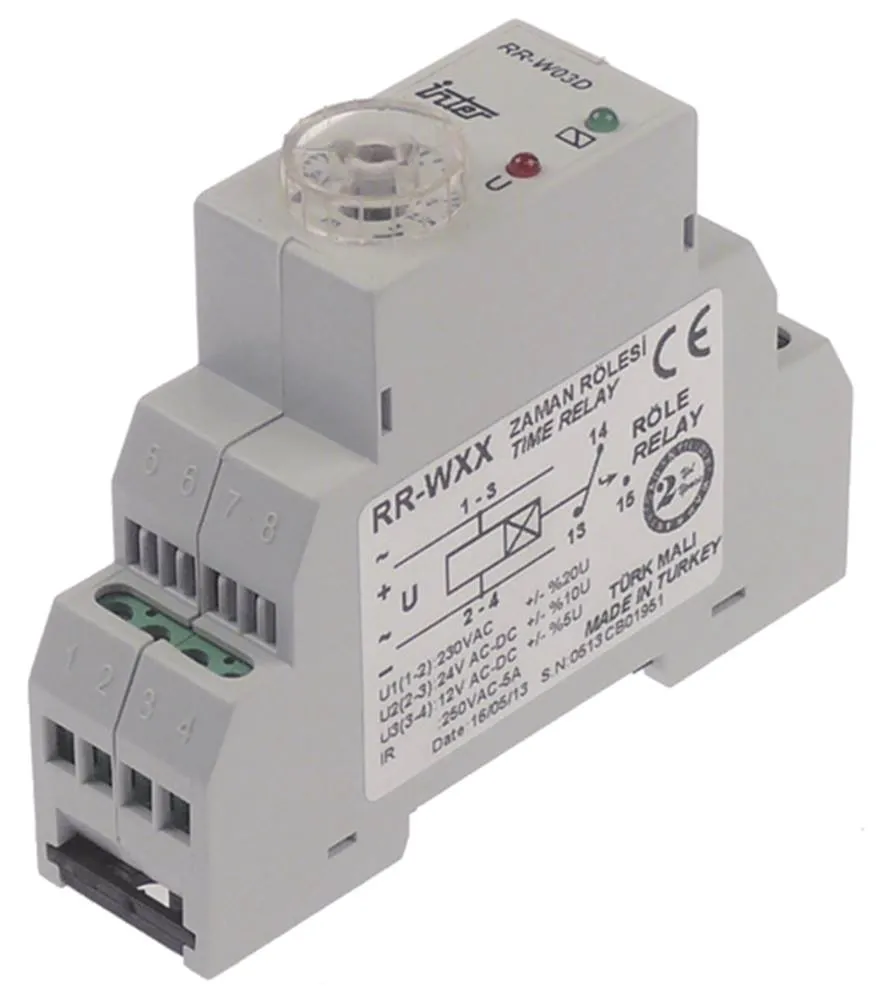Zeitrelais RR-WXX für Spülmaschine Öztiryakiler OBK1500 0,1-3min 5A