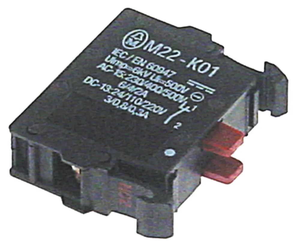 Ascobloc Kontaktblock für Kippbratpfanne Elektro AEP500, AEP508 1NC