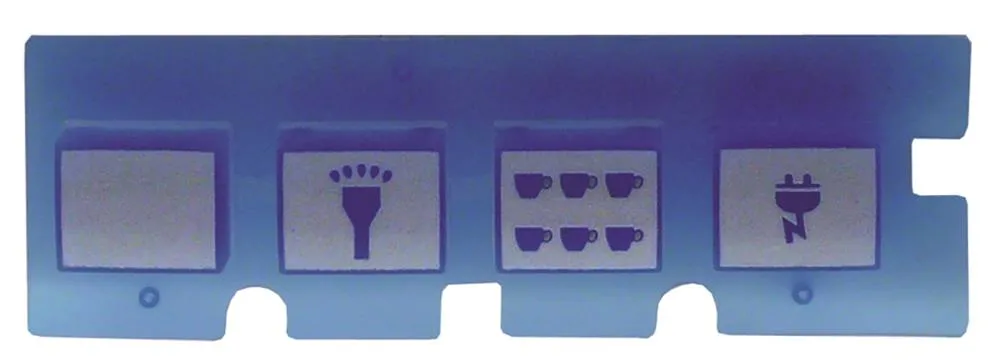 Tastenleiste für Kaffeemaschine Nuova Simonelli Aurelia-2GR 4 Tasten