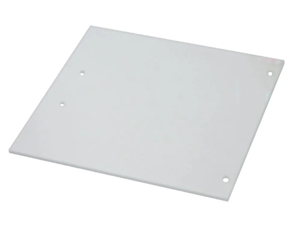 Tecno MCM Glasscheibe rechteckig Breite 439mm Länge 463mm