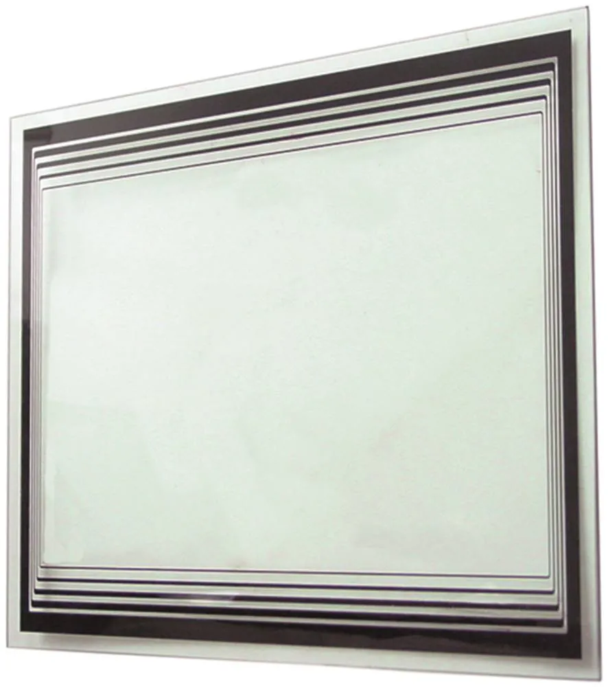 Smeg Glasscheibe rechteckig Länge 355mm Materialstärke 4mm