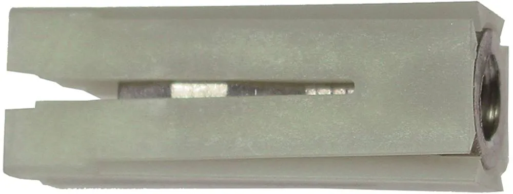 Vierkantrohre Hülse Aussen 18x18 - 20x20mm M10 IG Polyamid