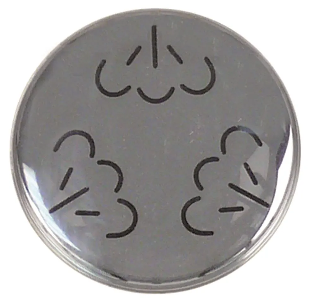 Aufkleber für Kaffeemaschine Expobar Diamant ø 19mm Materialstärke 2mm