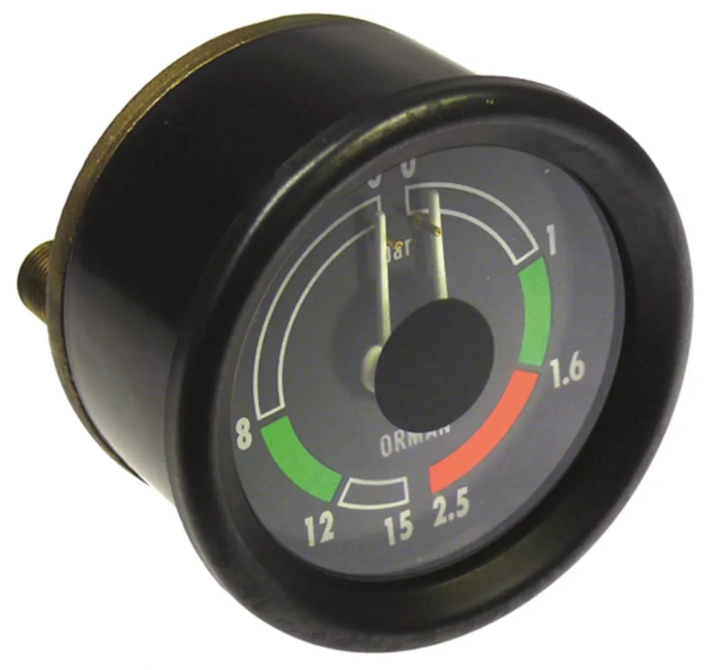 Vibiemme Manometer für Kaffeemaschine x-Kometa Anschluss rückseitig