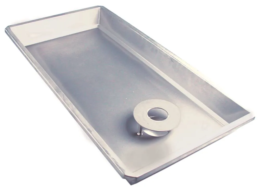 Sirman Einfüllschale Füllrohr mittig Breite 410mm für Rohr 76mm