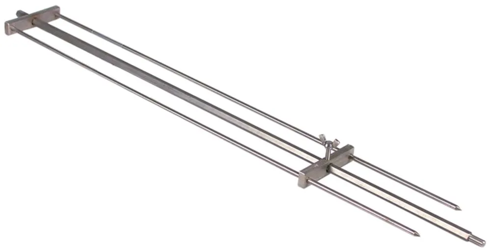 Spieß für Chergui für Achse 11mm Länge 780mm Breite 100mm