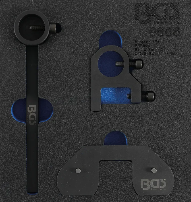 BGS Ausgleichswellen-Einstellwerkzeug-Satz | für Land Rover, Citroen, Mitsubishi, Peugeot, Ford 2.2 DOHC Diesel-Motoren – 9606