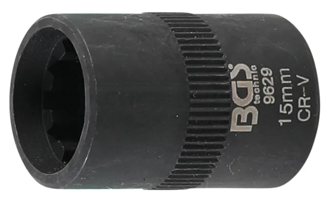 BGS Bremssattel-Einsatz | 10-kant | für VAG und Porsche | SW 15 mm – 9629