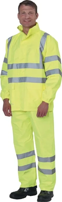 Warnschutz-Regenjacke Gr.M gelb PREVENT